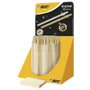 Bic Expositor Bolígrafos Cristal Shine Dorado y Plateado 40 Unidades